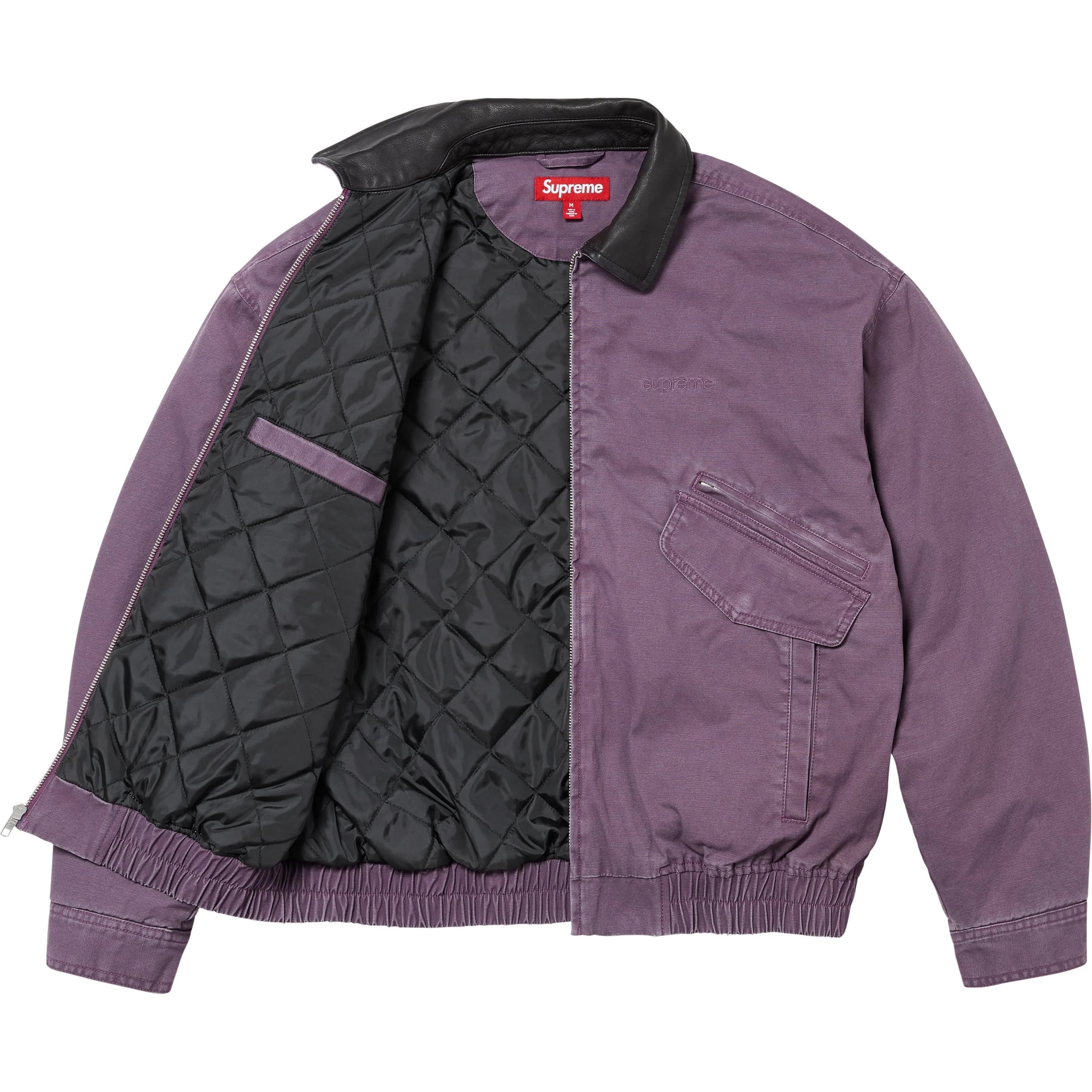 Leather Collar Utility Jacket view 27